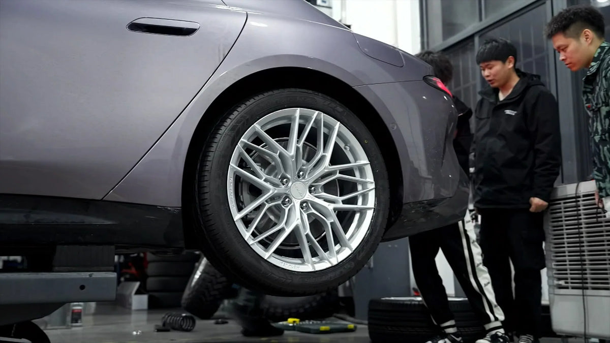 MAKSTTON at Xiaomi SU7 · First Fitment Shoot, China, 2024