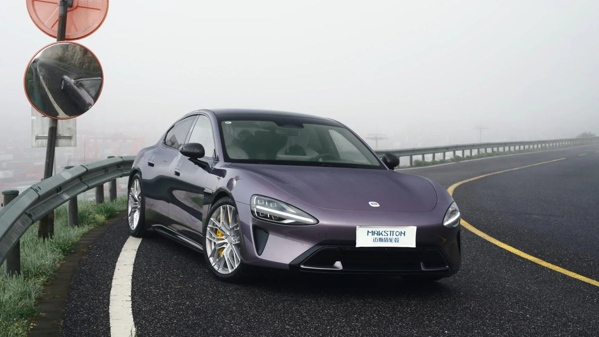 MAKSTTON at Xiaomi SU7 · First Fitment Shoot, China, 2024