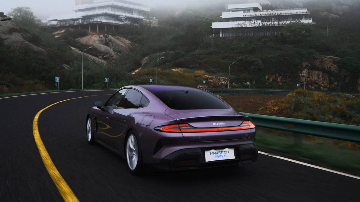 MAKSTTON at Xiaomi SU7 · First Fitment Shoot, China, 2024