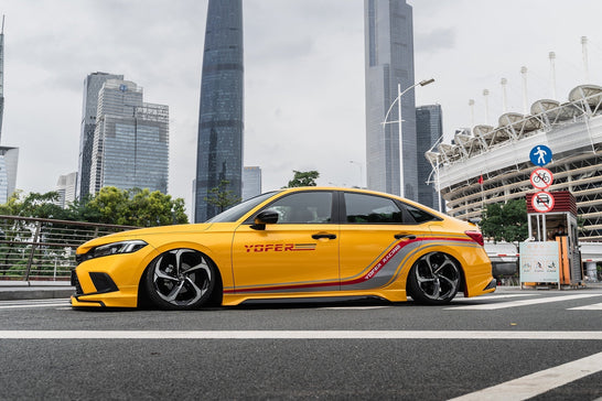 Honda CIVIC 11TH GEN fitted with Makstton MST CK75 wheels