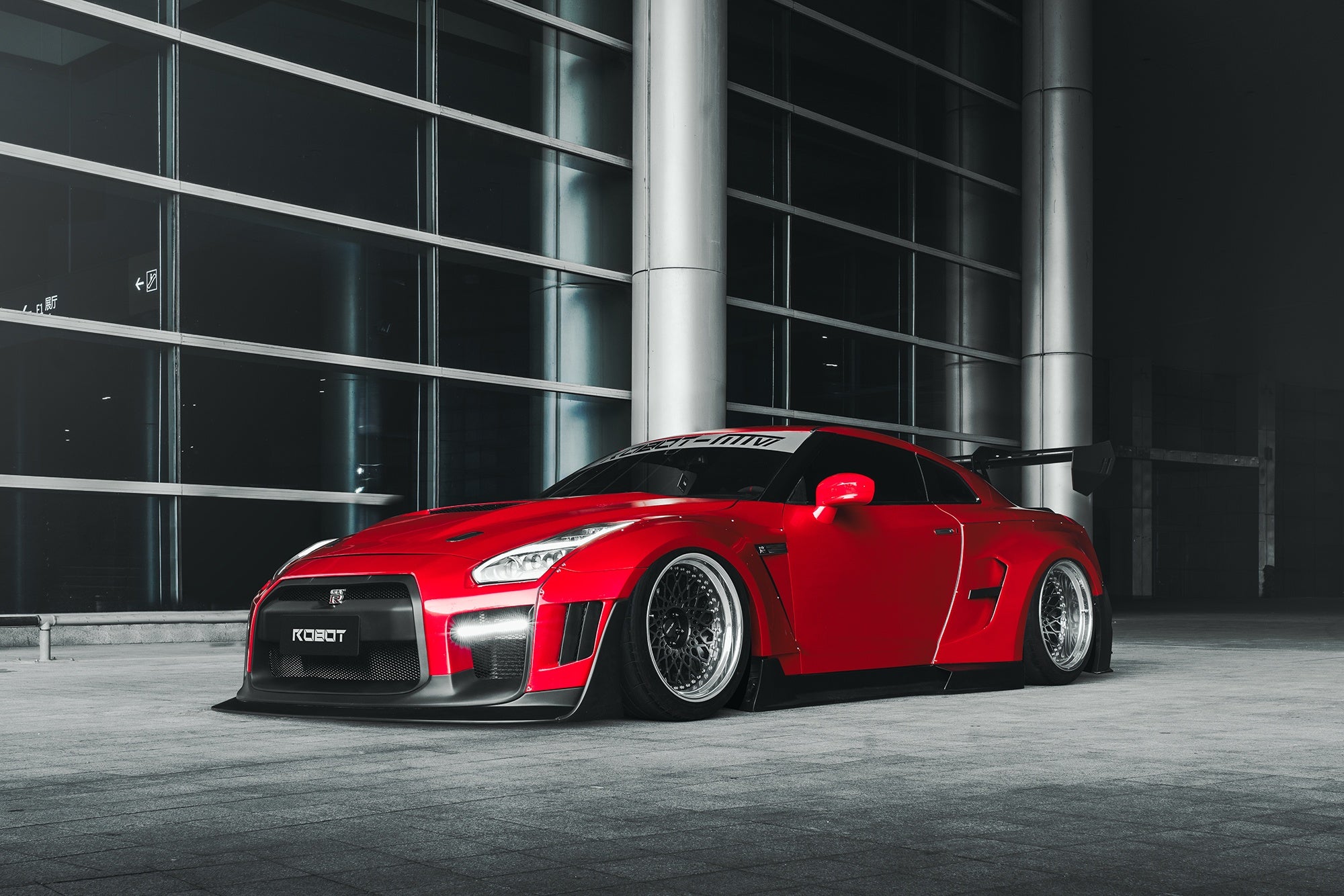 NISSAN GT-R R35-006-FG2P FLORAL