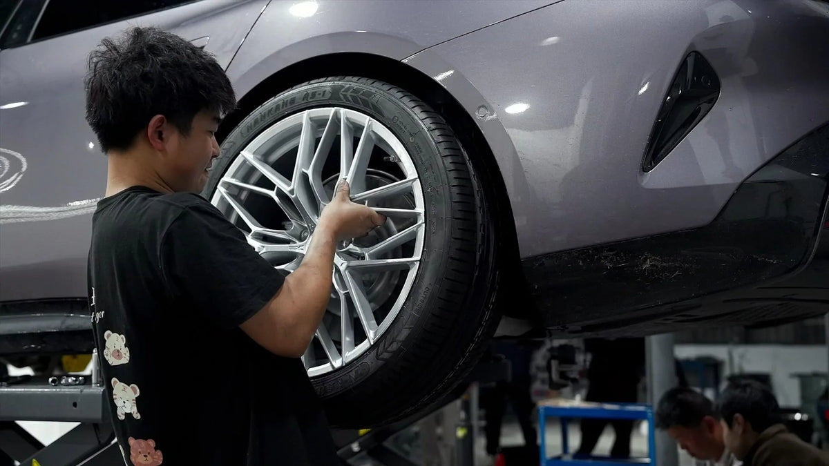 MAKSTTON at Xiaomi SU7 · First Fitment Shoot, China, 2024