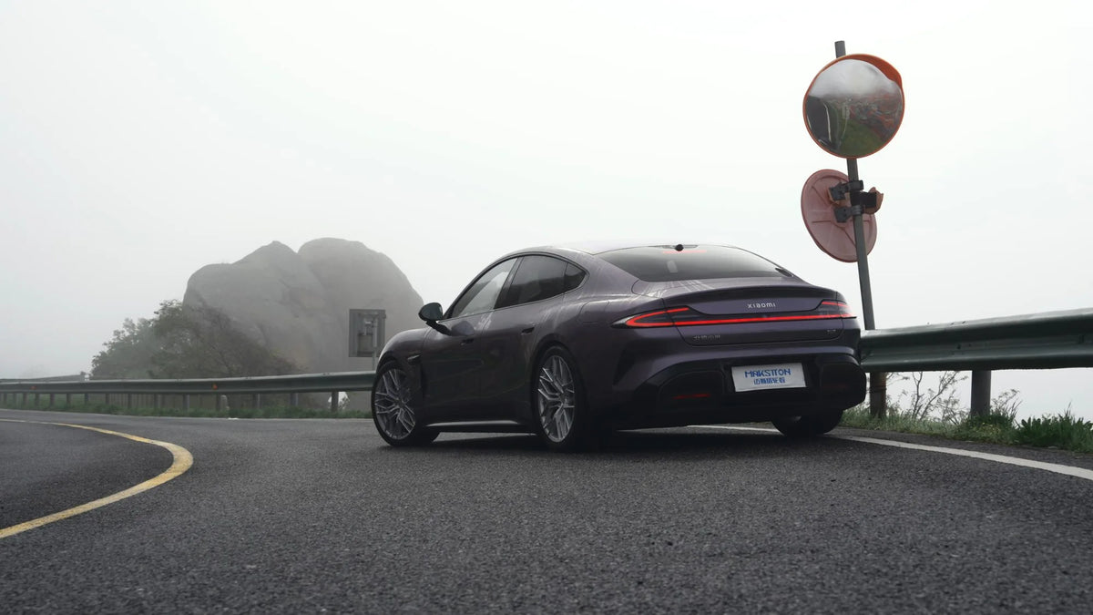 MAKSTTON at Xiaomi SU7 · First Fitment Shoot, China, 2024