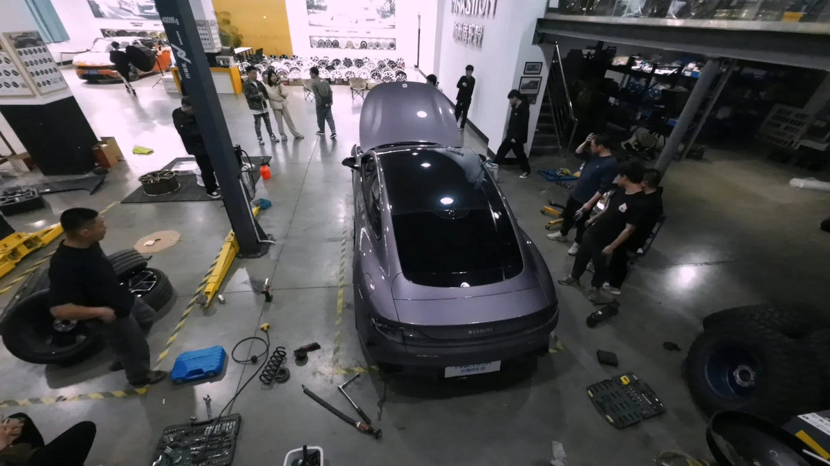 MAKSTTON at Xiaomi SU7 · First Fitment Shoot, China, 2024