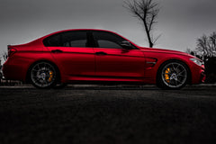 BMW 3 SERIES fitted with Makstton FF 101 wheels, installation view 1