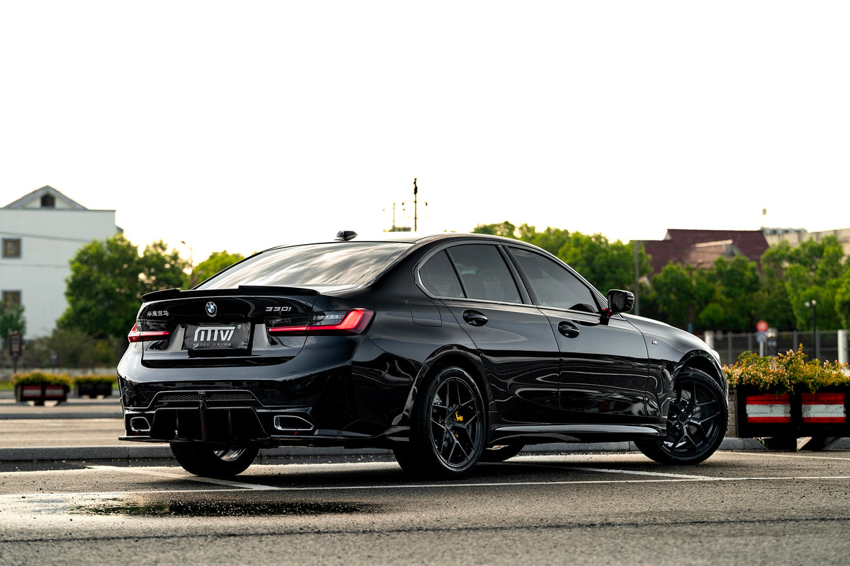 BMW 3 SERIES fitted with Makstton FF FK07 wheels, installation view 3