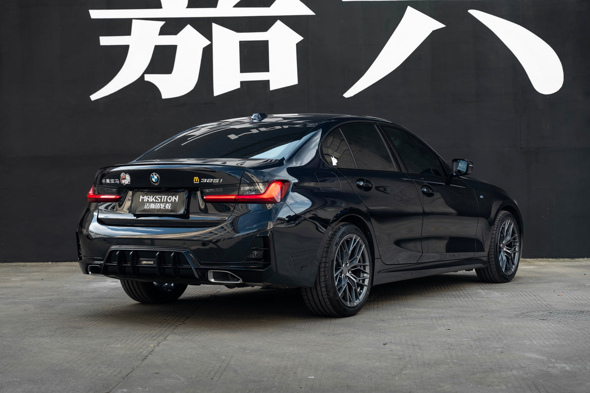 BMW 3 SERIES fitted with Makstton FG FK08 wheels, installation view 3