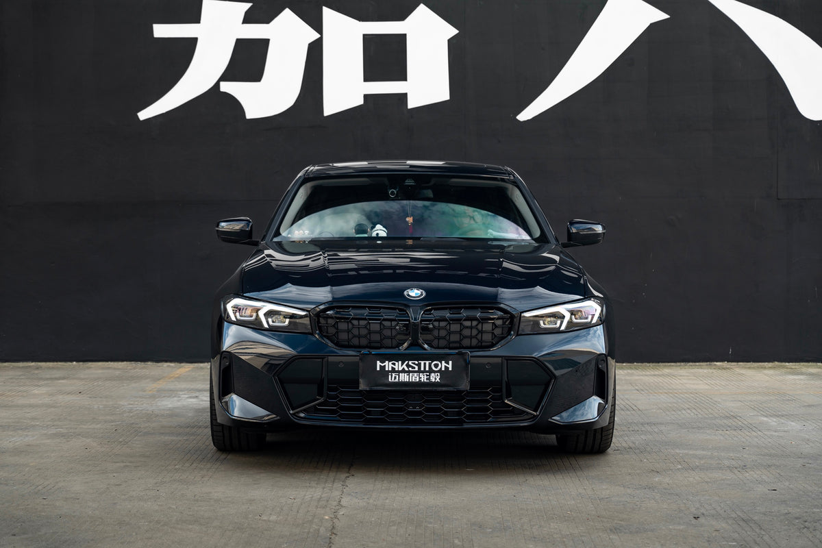 BMW 3 SERIES fitted with Makstton FG FK08 wheels, installation view 4