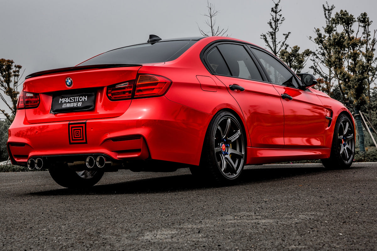 BMW 3 SERIES fitted with Makstton MST 710 wheels, installation view 6