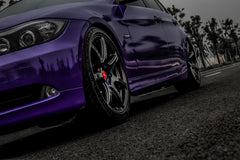 BMW 3 SERIES fitted with Makstton MST 710 wheels, installation view 4