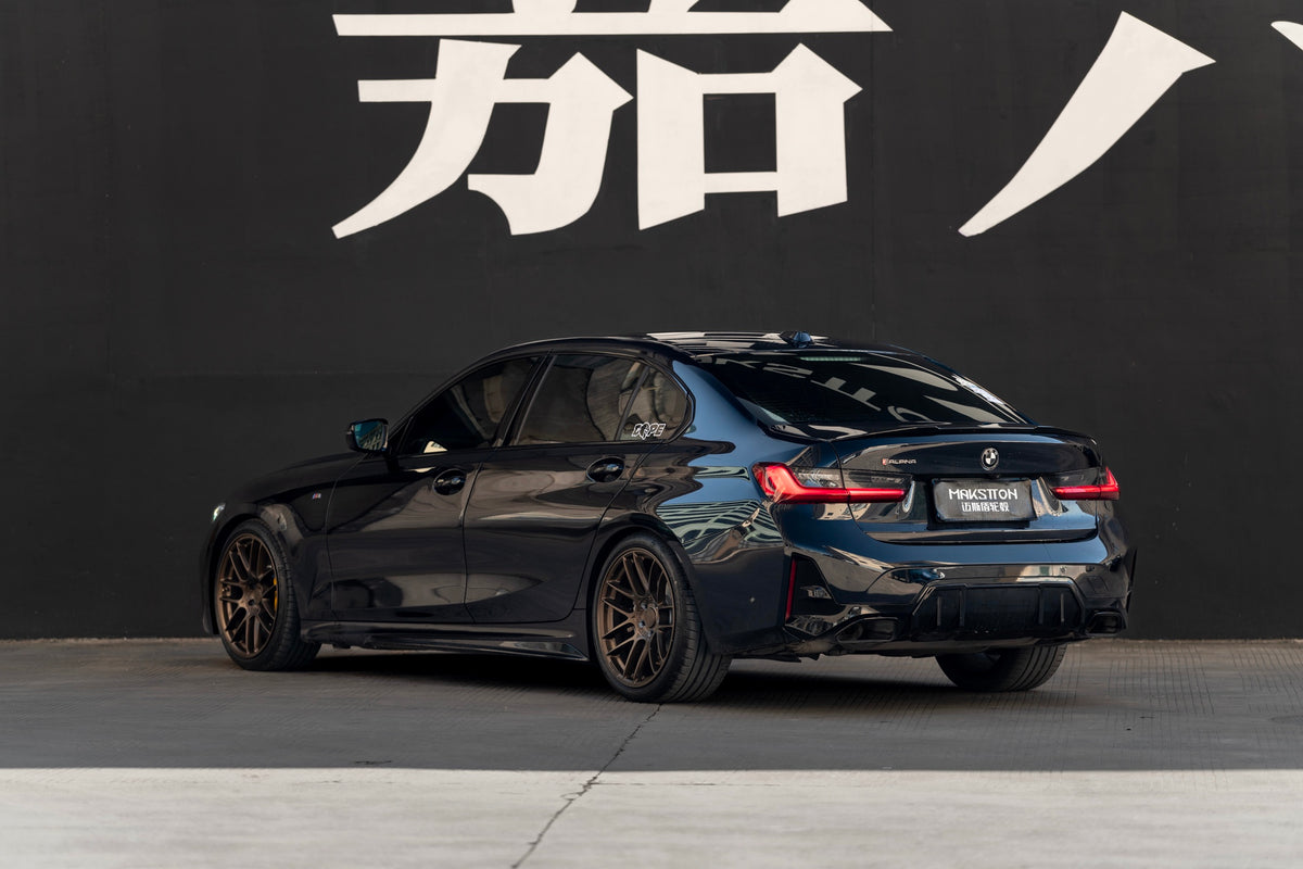 BMW 3 SERIES fitted with Makstton MST CK70 wheels, installation view 3