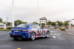 BMW G87 M2 fitted with Makstton FG RE05 wheels, installation view 5