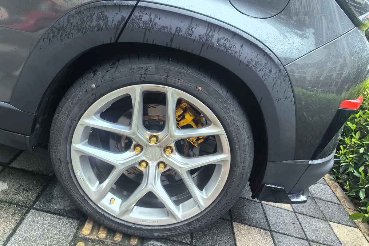 Changan UNI-T fitted with Makstton FG FK07RL wheels, installation view 3