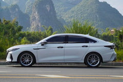 Chery ARRIZO 8 fitted with Makstton MST 713 wheels, installation view 1