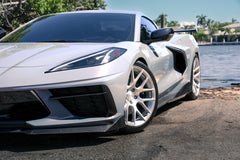 Corvette C8 fitted with Makstton FG RE07 front wheels and FG RE07 rear wheels, installation view 3