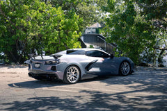 Corvette C8 fitted with Makstton FG RE07 front wheels and FG RE07 rear wheels, installation view 4
