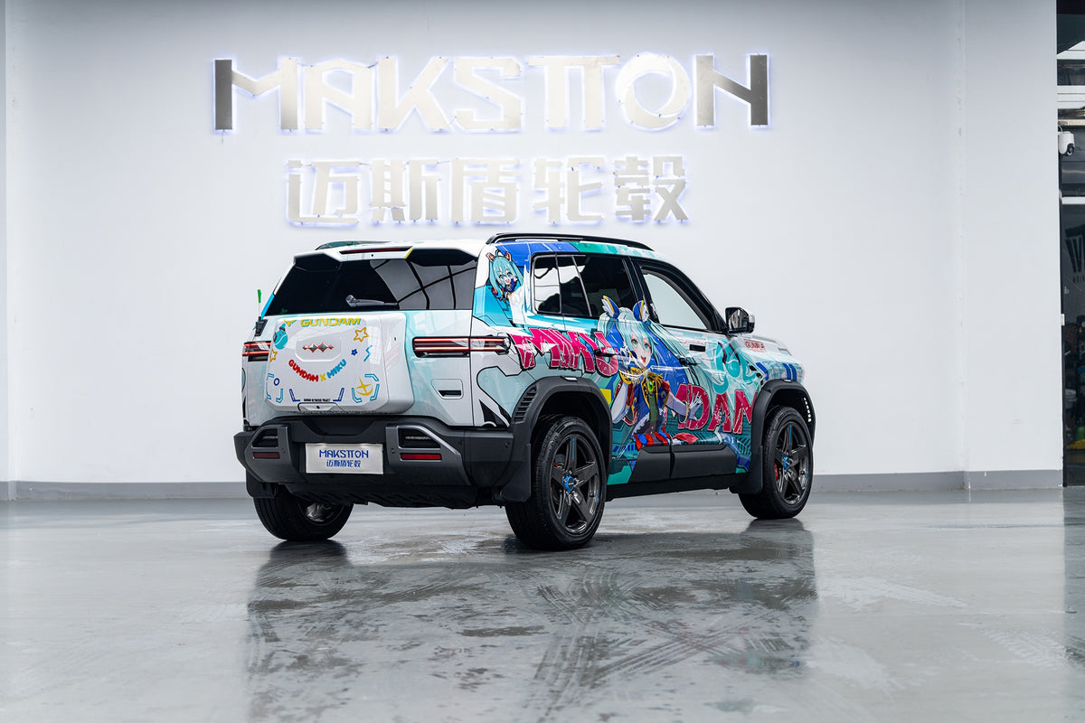 Fangchengbao TAI 3 fitted with Makstton FG RE05 wheels, installation view 6