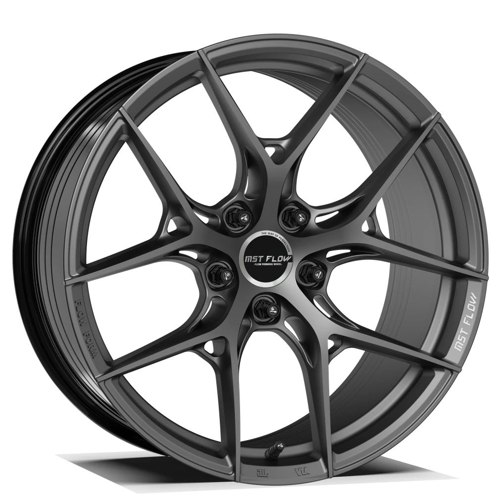 Makstton FF 009 flow formed wheel in hyper black finish