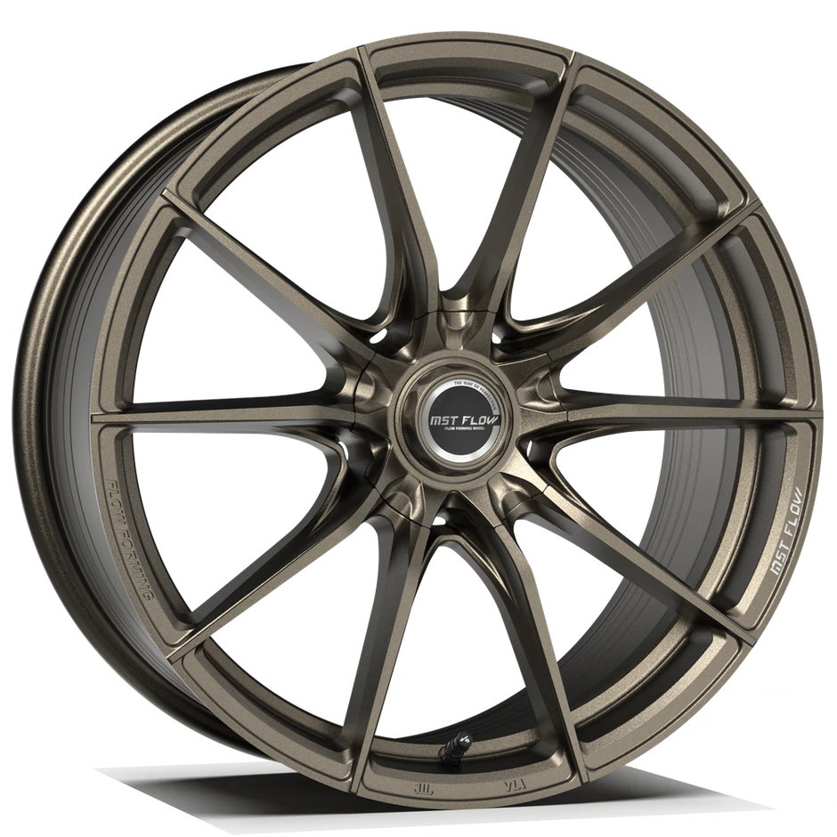 Makstton FF 011 flow formed wheel in matte bronze finish