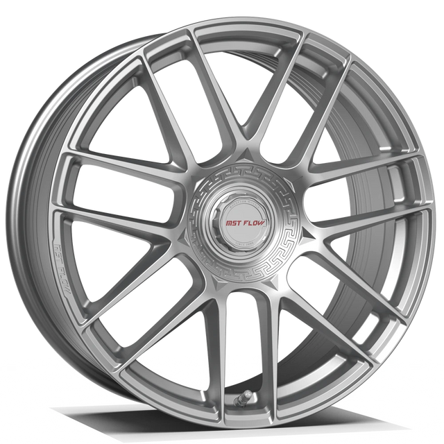 Makstton FF CK70CE flow formed wheel in gloss silver finish