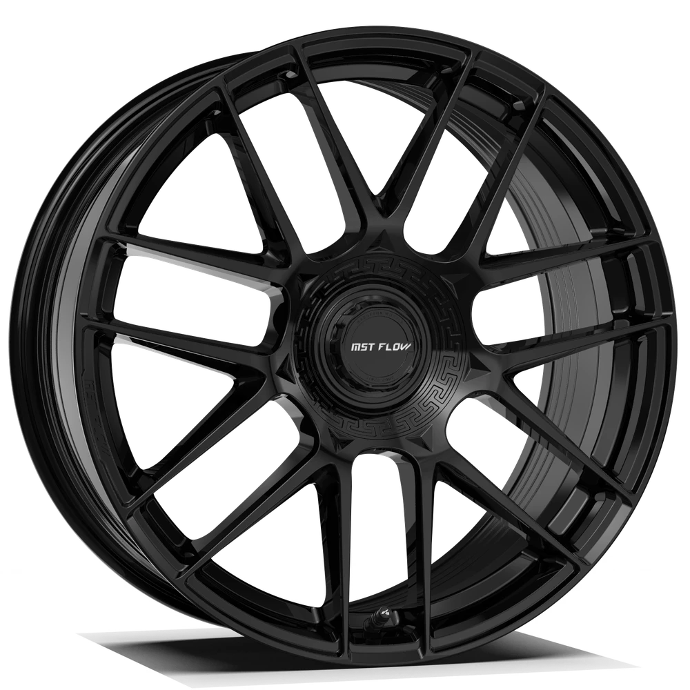Makstton FF CK70CE flow formed wheel in piano black finish