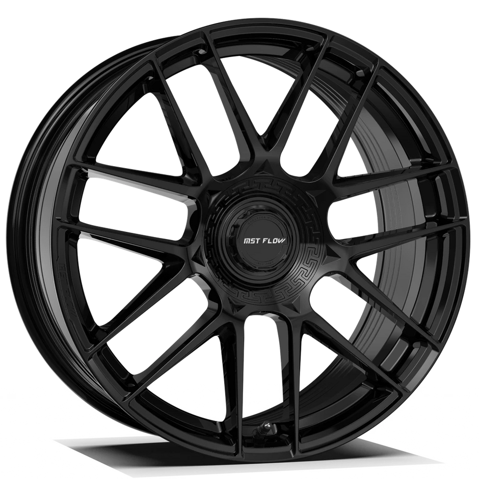 Makstton FF CK70CE flow formed wheel in piano black finish