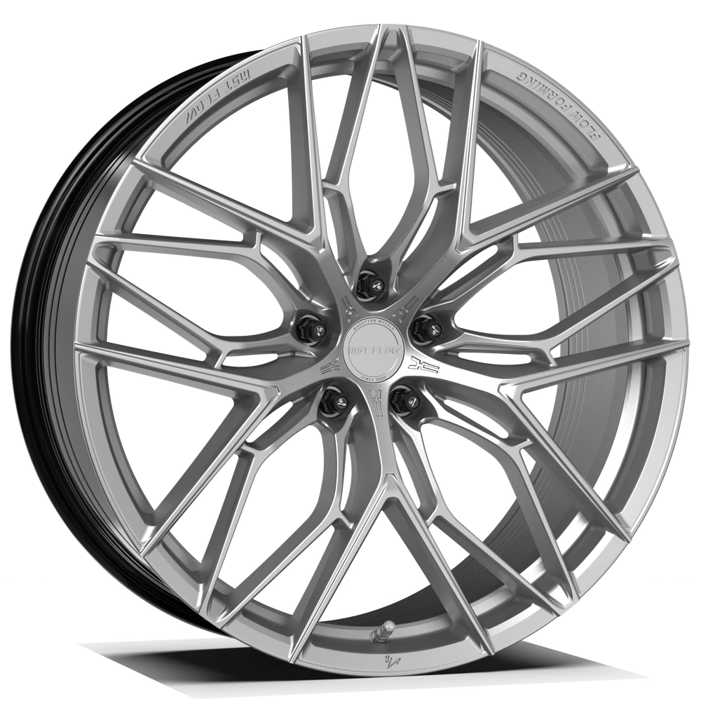 Makstton FF FK08 flow formed wheel in hyper silver finish