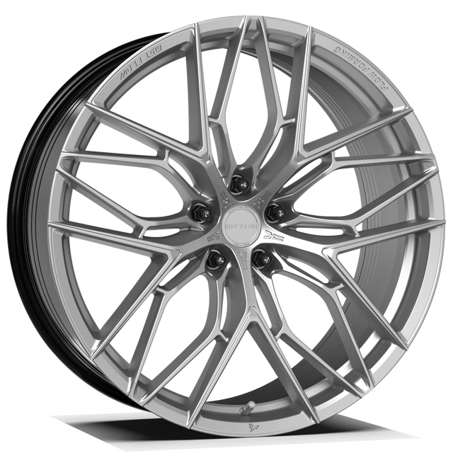 Makstton FF FK08 flow formed wheel in hyper silver finish
