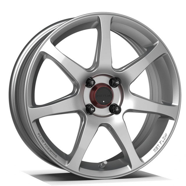 Makstton FF MR7S flow formed wheel in gloss silver finish