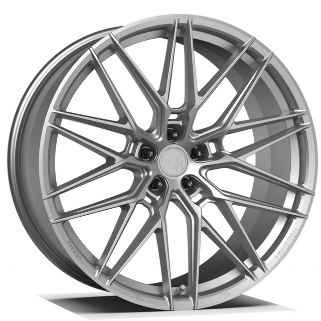 Makstton FG 715 custom forged wheel with the Polished finish in silver