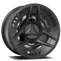 Makstton FG AL TR3 custom forged wheel with the Standard Finish in black