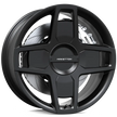 Makstton FG BO02 custom forged wheel with the Standard Finish in black view 2