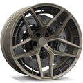 Makstton FG BO05 custom forged wheel with the Two-Tone finish in bronze and black