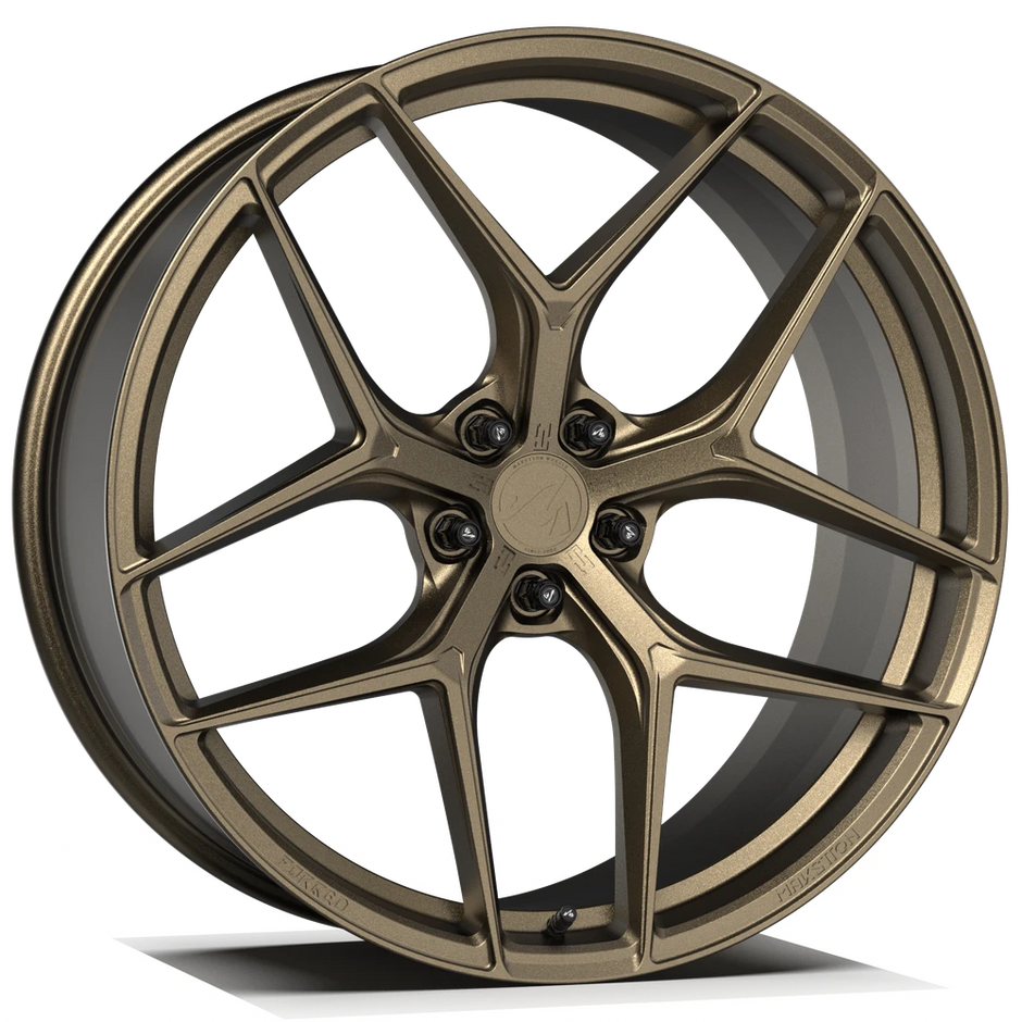Makstton FG FK07 custom forged wheel with the Standard Finish in bronze