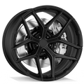 Makstton FG FK07RK5 custom forged wheel with the Standard Finish in black
