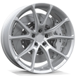 Makstton FG FR9 custom forged wheel with the Standard Finish in white