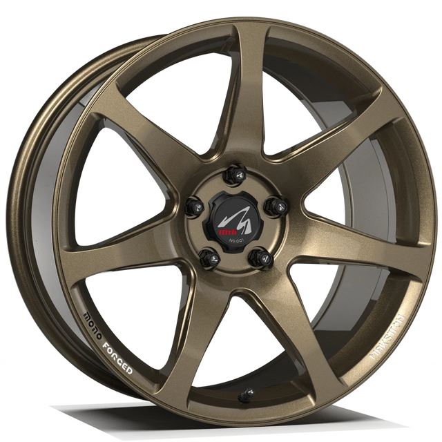 Makstton FG MR7 MONO die-forged wheel with the Gloss Bronze finish in bronze