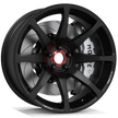 Makstton FG MR8 custom forged wheel with the Standard Finish in black