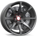Makstton FG MR8 custom forged wheel with the Standard Finish in gray