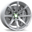 Makstton FG MR8 custom forged wheel with the Standard Finish in silver
