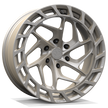 Makstton FG RE AV6 custom forged wheel with a two-tone bronze and gray finish