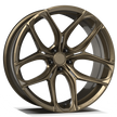 Makstton FG RE TF5 custom forged monoblock wheel in gloss bronze finish