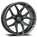 Makstton FG RE TF5 custom forged monoblock wheel in gloss gunmetal finish