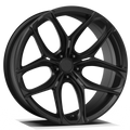 Makstton FG RE TF5 custom forged monoblock wheel in matte black finish