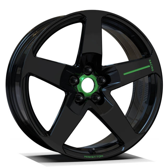 Makstton FG RE05 custom forged wheel with the Standard Finish in black