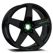 Makstton FG RE05 custom forged wheel with the Standard Finish in black
