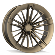 Makstton FG RE08 custom forged wheel with the Standard Finish in bronze