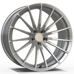 Makstton FG ZY01 custom forged wheel with the Brushed finish in gold