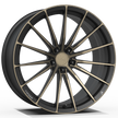 Makstton FG ZY01 custom forged wheel with the Two-Tone finish in matte black and bronze