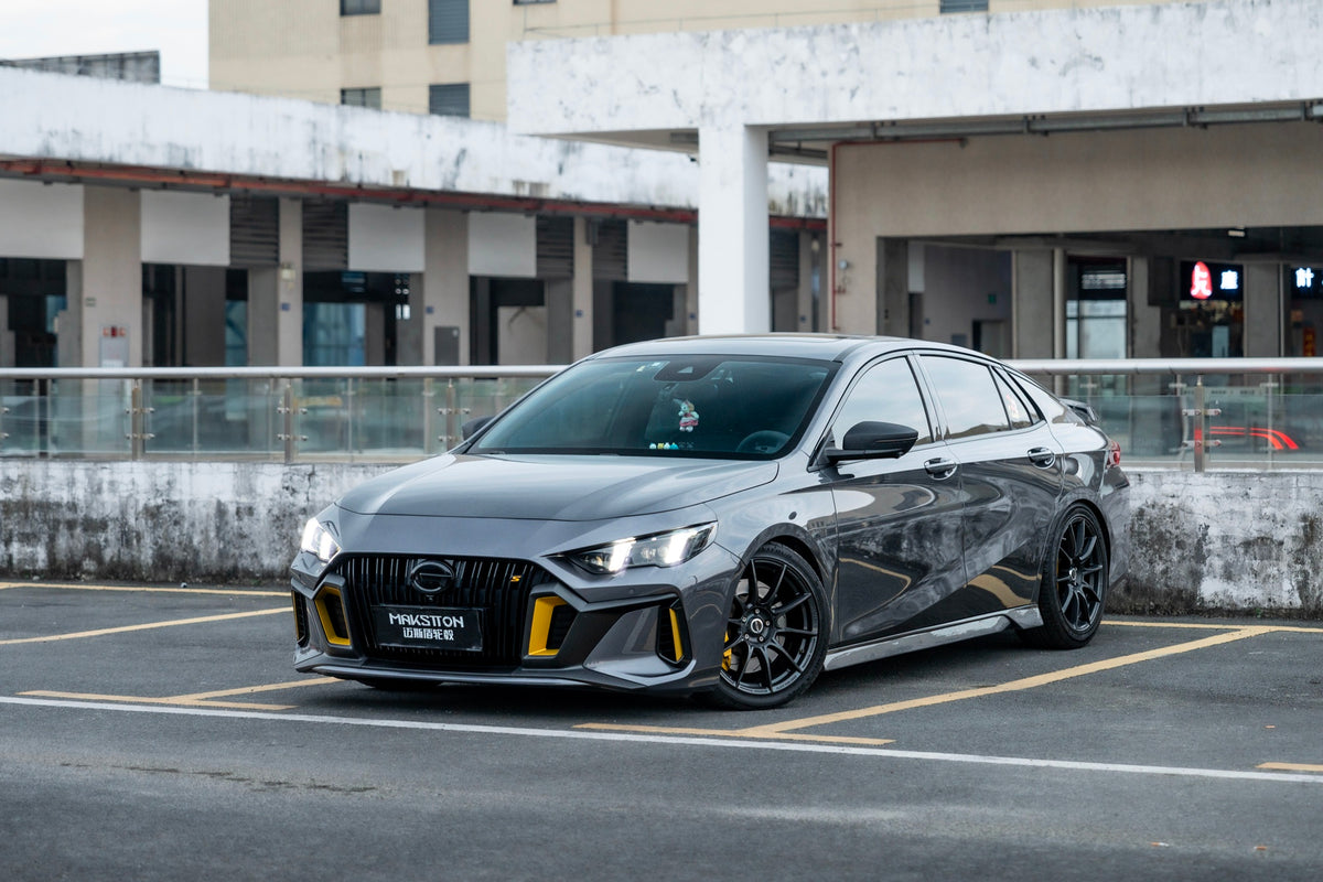GAC TRUMPCHI EMPOW fitted with Makstton FF FK75 wheels, installation view 2